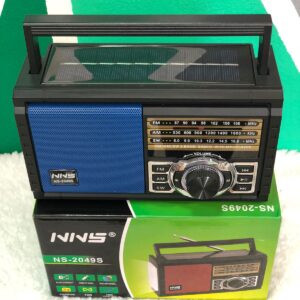 Radio con panel solar
