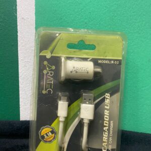 Cargador Aratec USB para carro