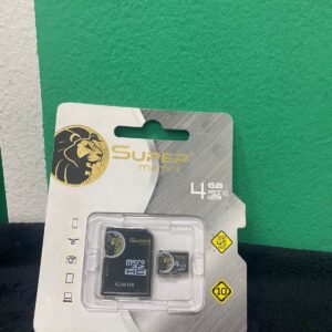 Memoria Micro SDHC de 4GB