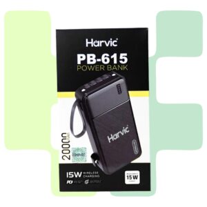 POWER BANK 20000 HARVIC PB-615