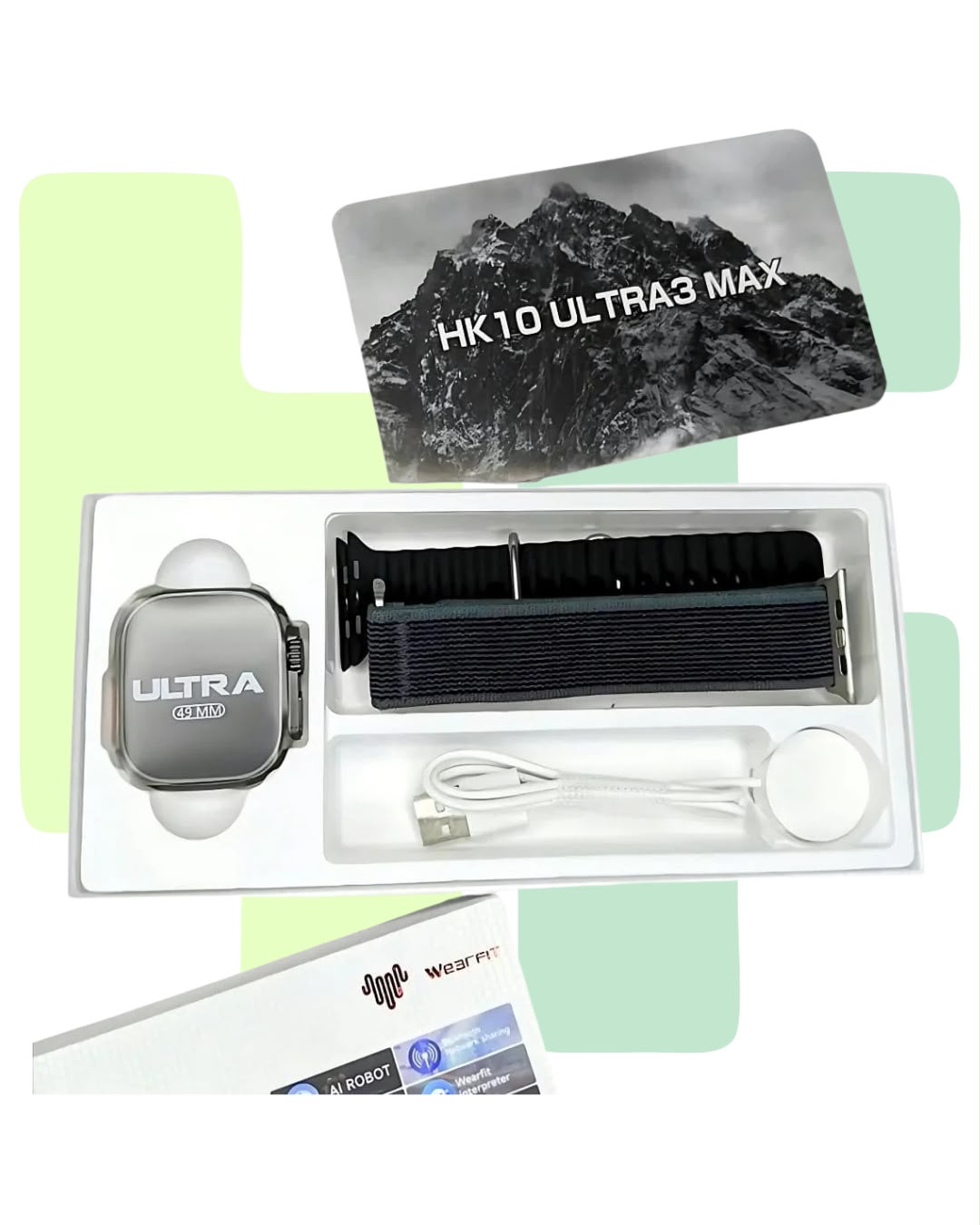 SMART WATCH HK10 ULTRA 3 MAX